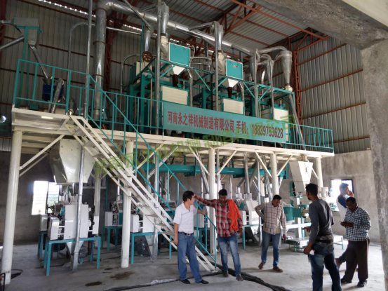 印尼40吨面粉加工设备
